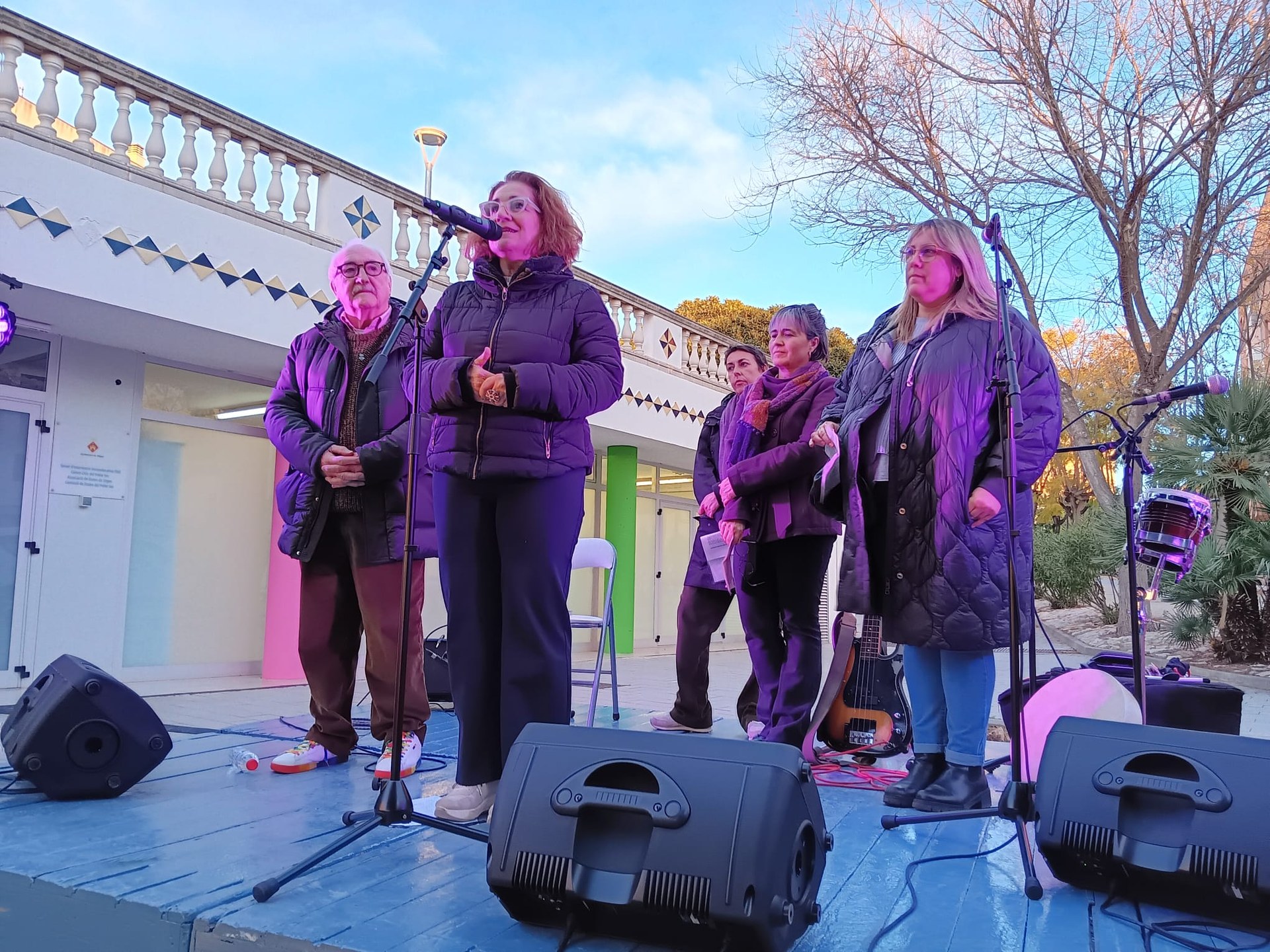 Sitges demana en el 8M garantir els drets sexuals i reproductius de les dones