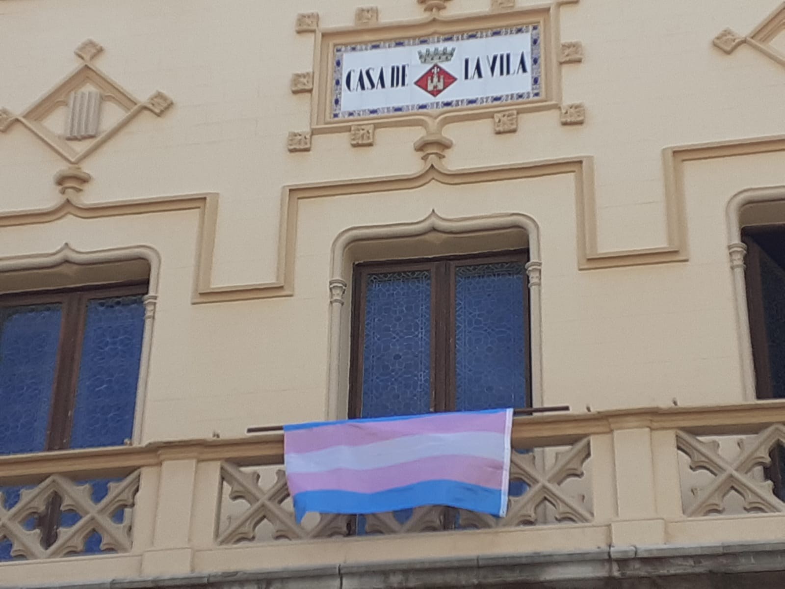 Sitges es va sumar ahir al Dia Internacional per la Visibilitat Trans