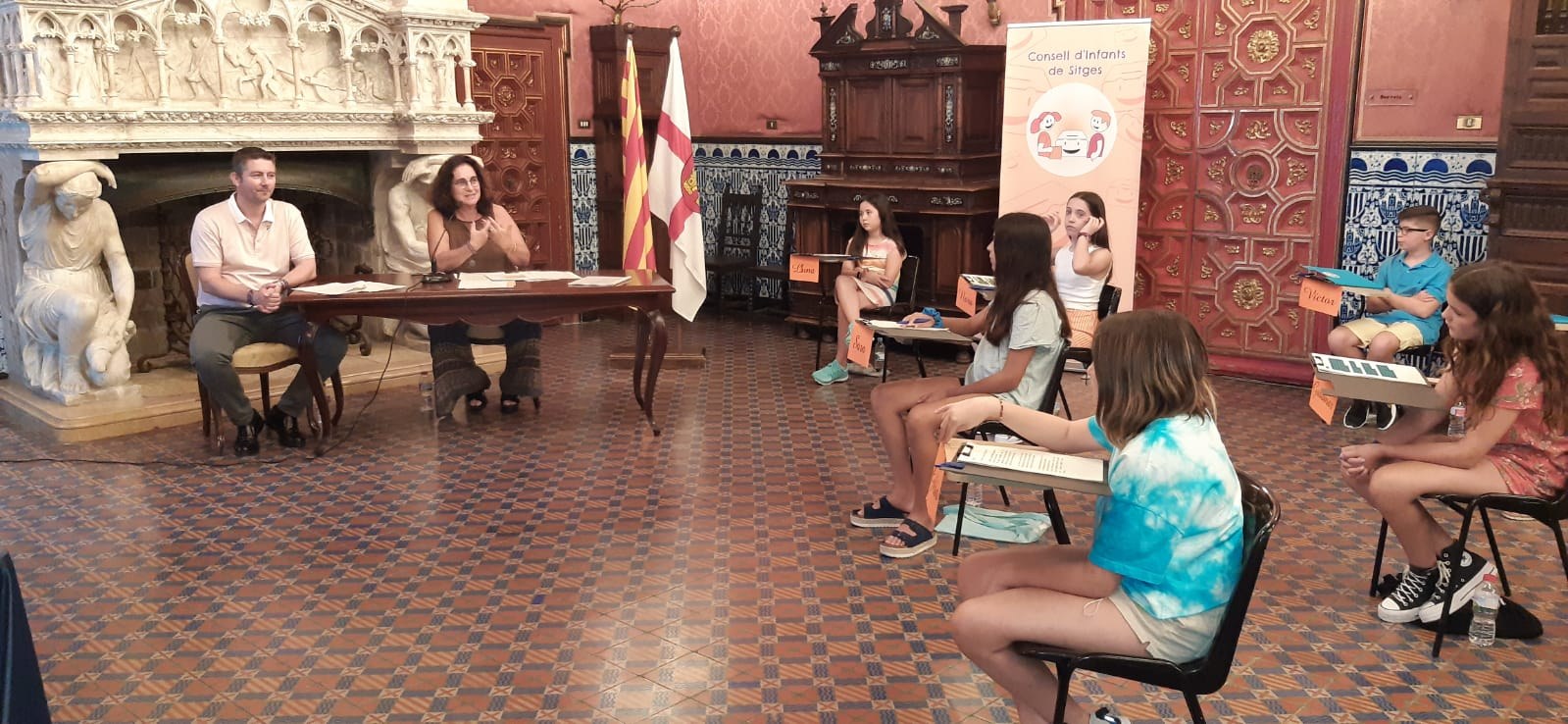 El 17è Consell d’Infants de Sitges presenta el seu projecte ‘Cap de setmana a la Sitgetana per a infants, adolescents i famílies’