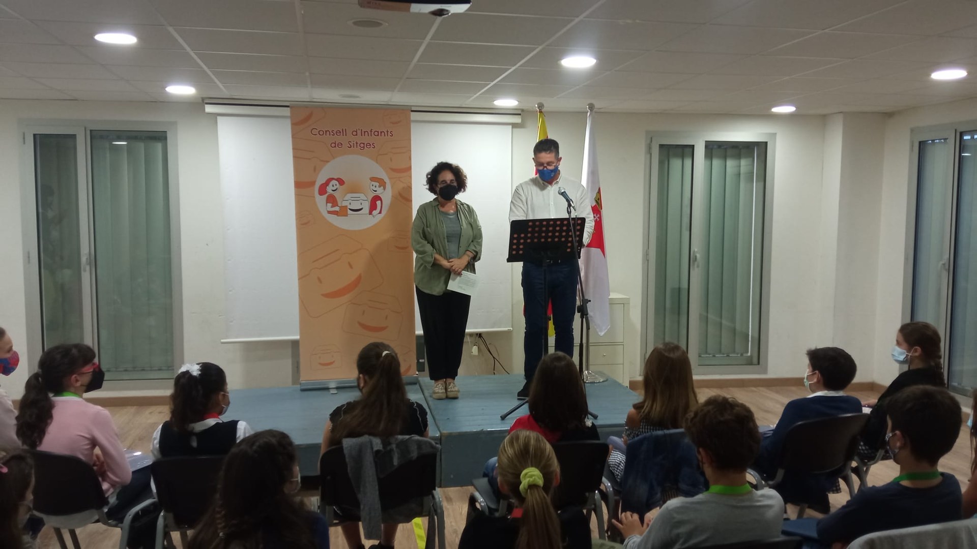 El 19è Consell d’infants es constitueix recuperant les trobades presencials