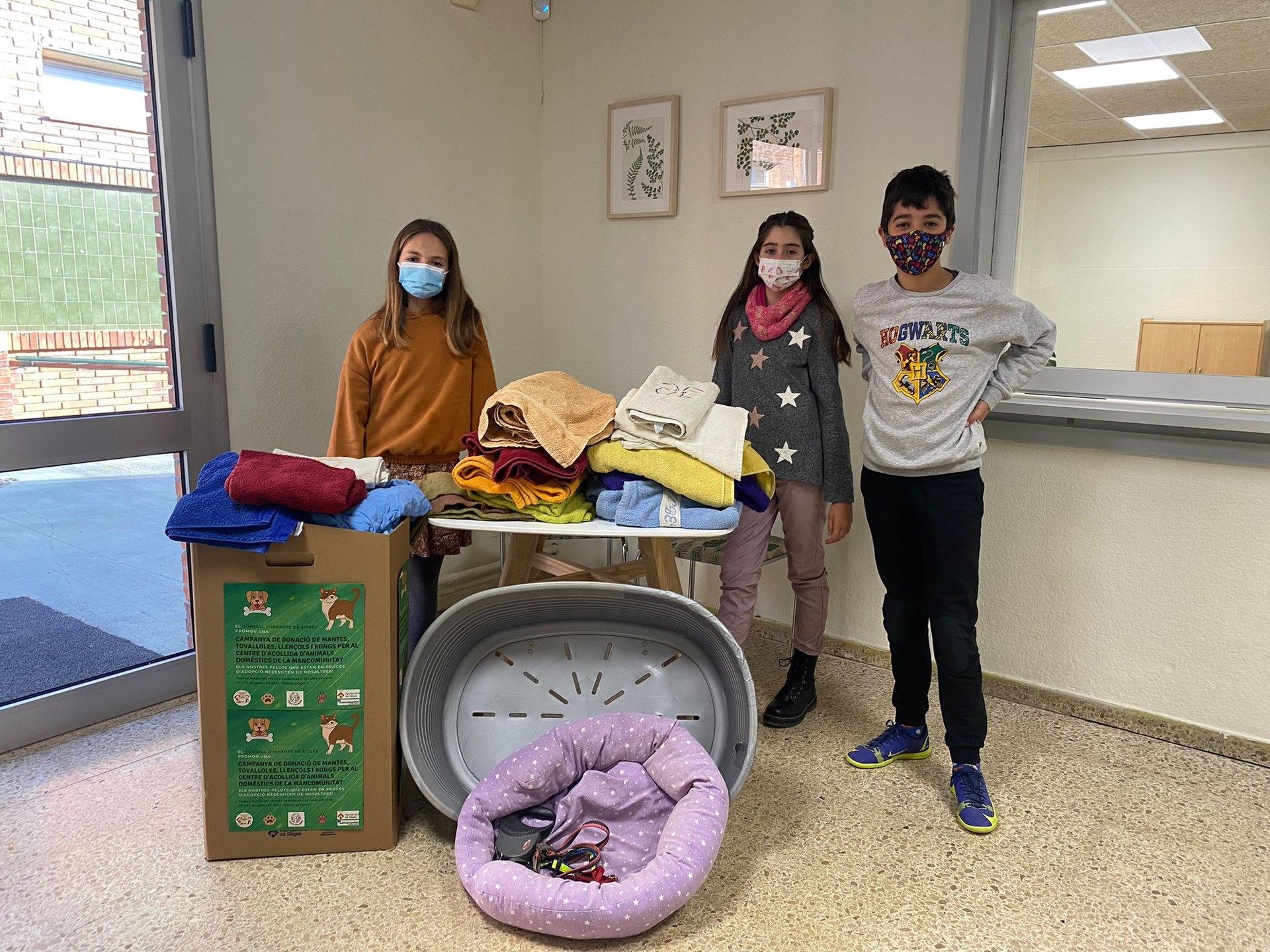 La campanya de material per a animals domèstics aconsegueix recollir més de 300 peces de roba