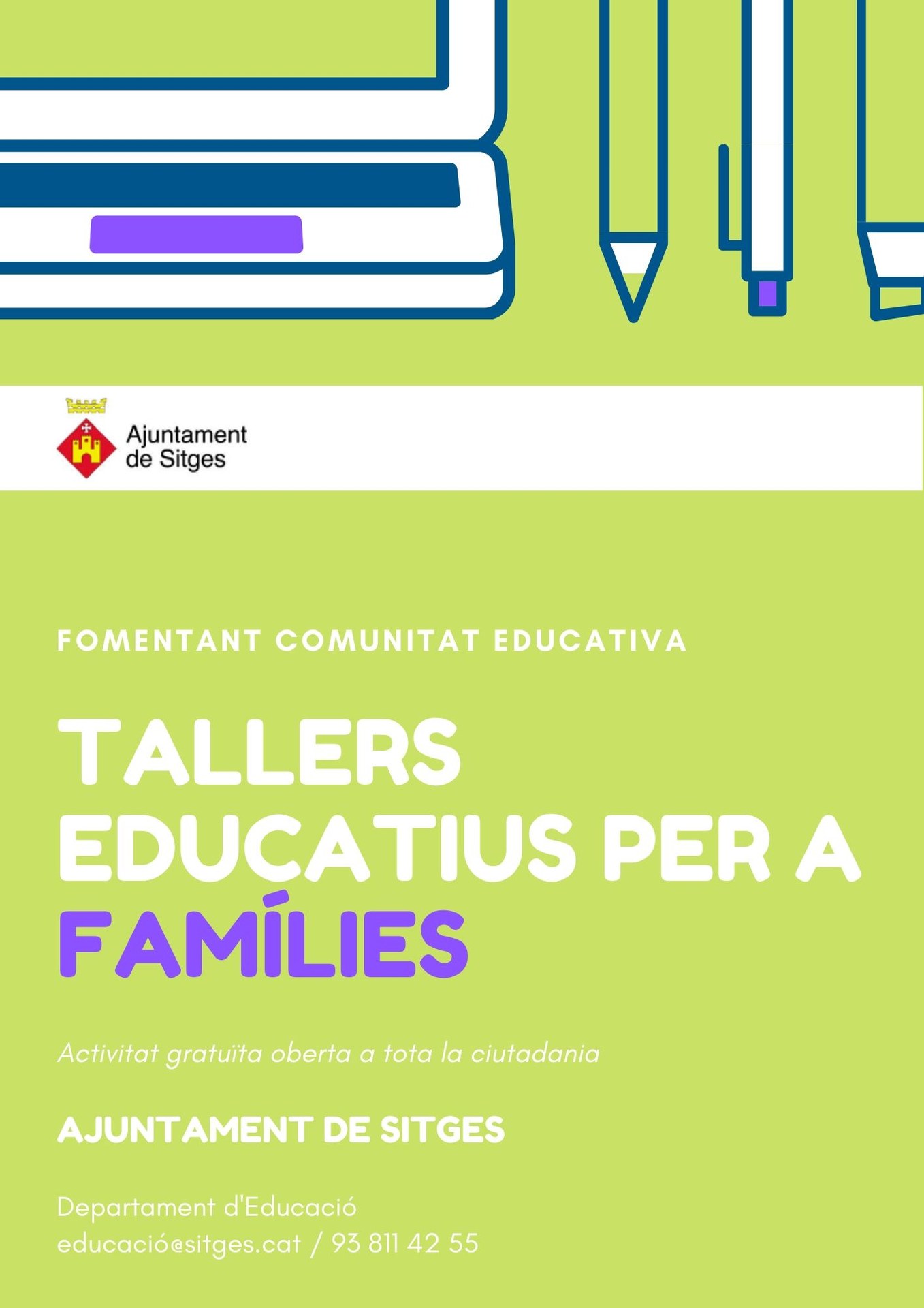 La regidoria d’Educació organitza el Taller ‘Com educar positivament’