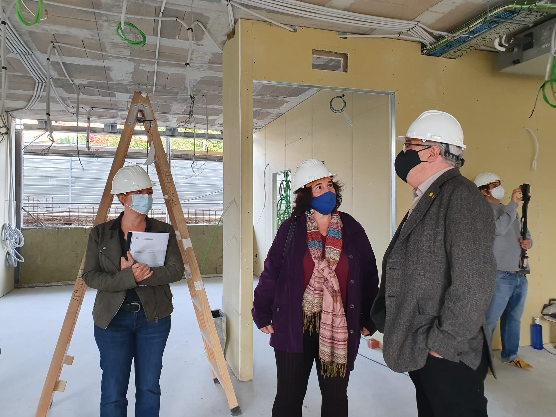 Les obres de construcció de l’escola Agnès de Sitges finalitzaran al mes de març