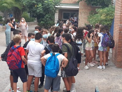 Escola Esteve Barrachina - Entrada inici Curs Escolar