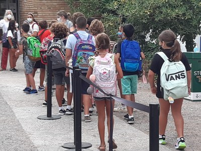 Escola Esteve Barrachina - Entrada inici Curs Escolar