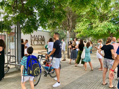 Escola Maria Ossó - Entrada inici Curs Escolar