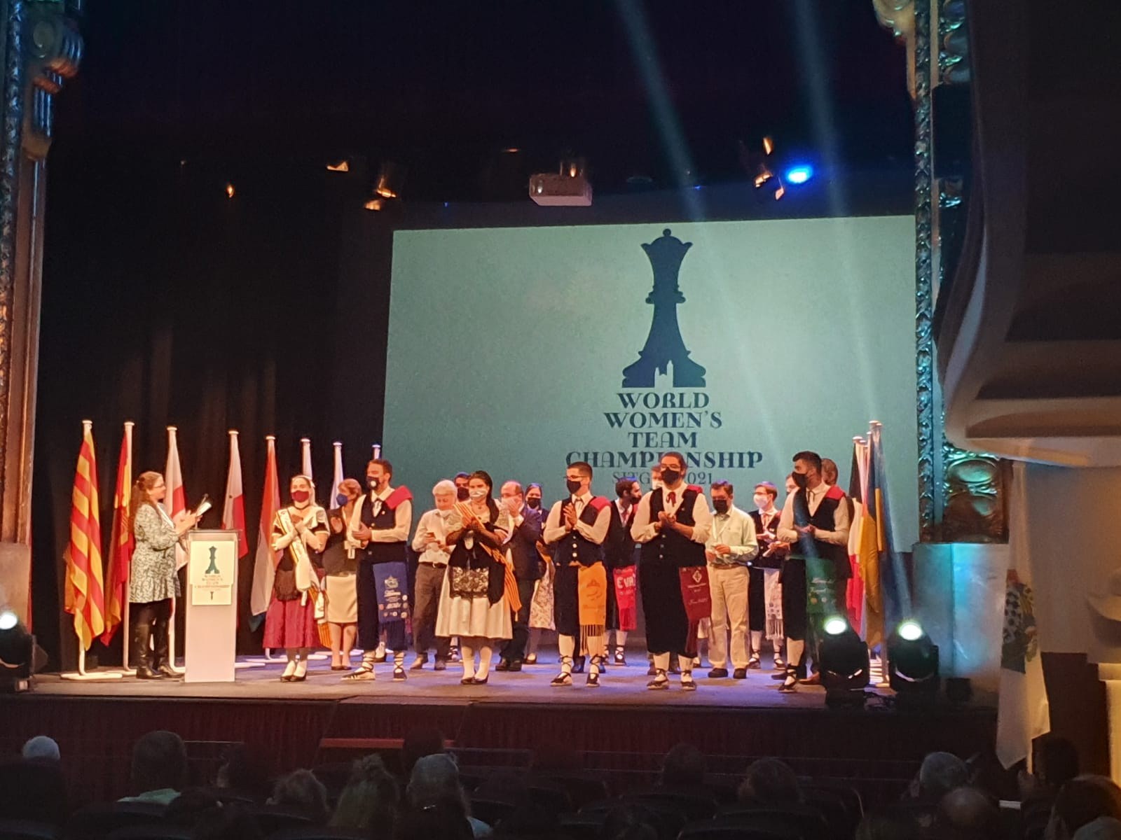 El Campionat del món femení d’escacs arrenca a Sitges amb 12 delegacions
