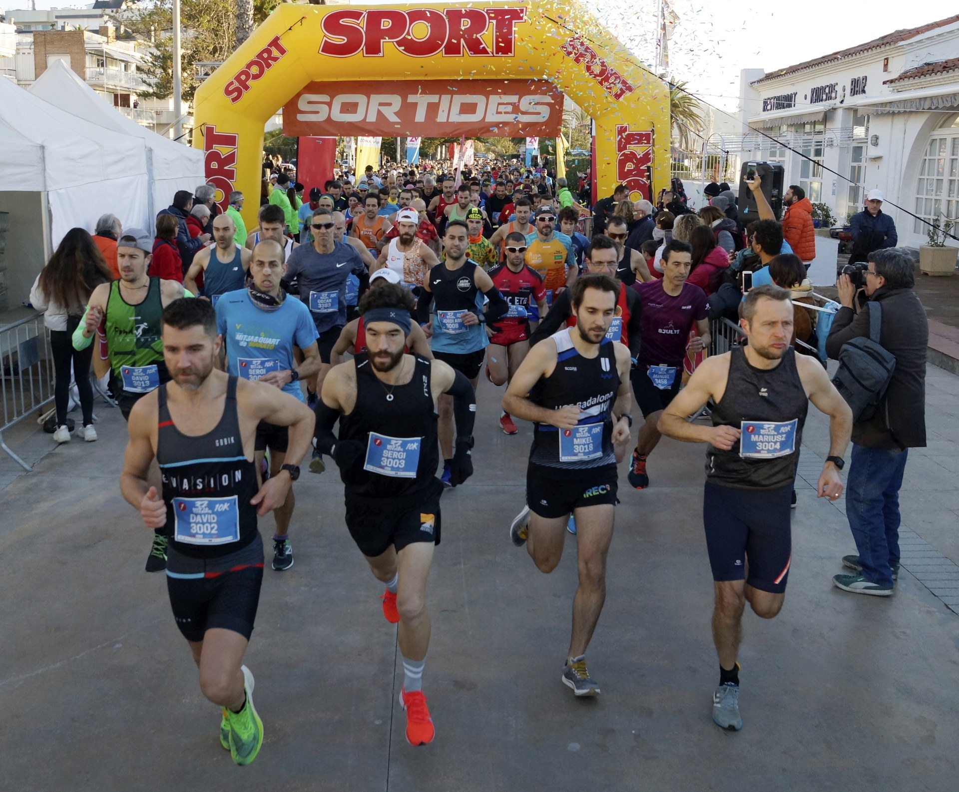 Imatge de la sortida dels corredors
