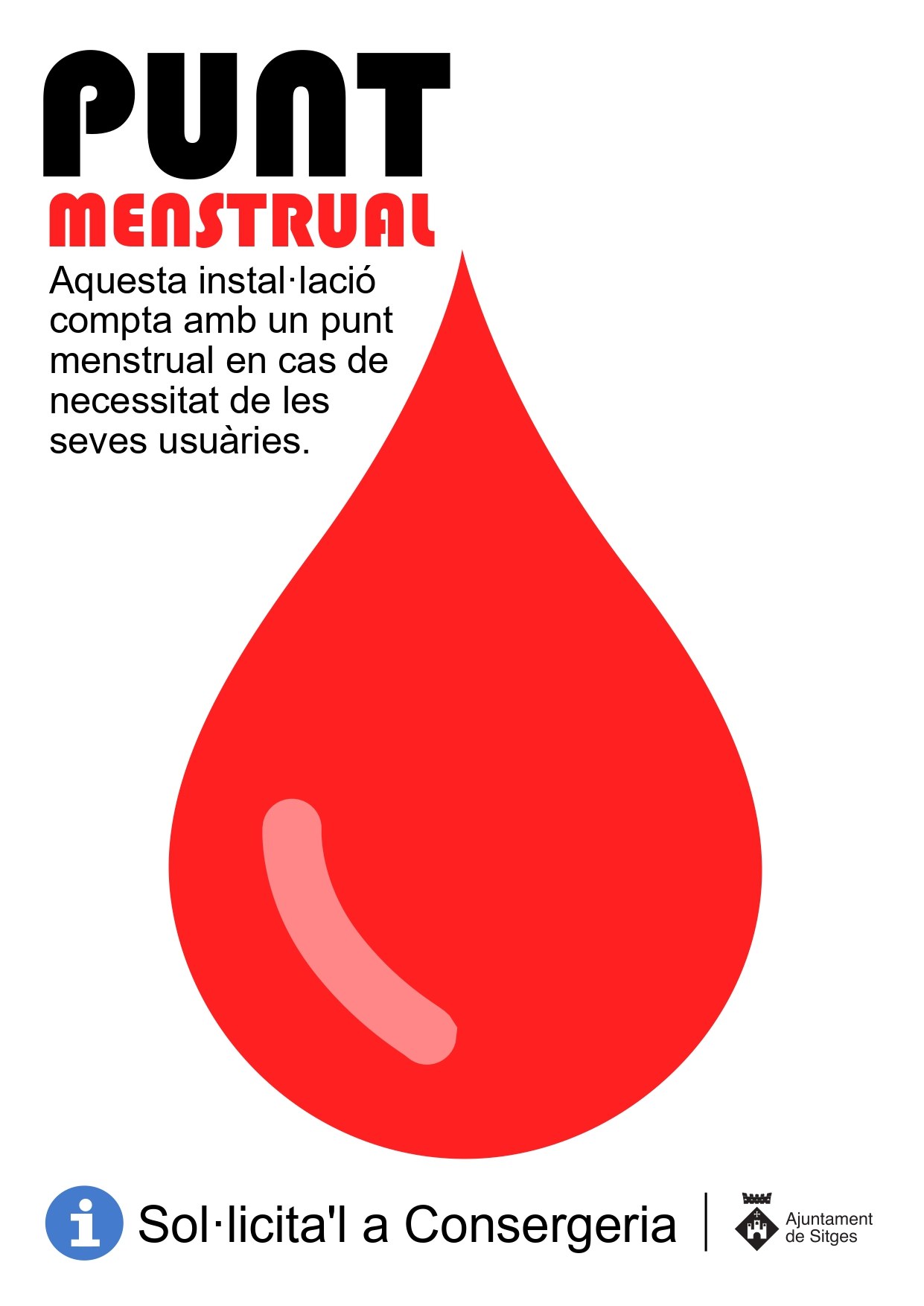 Les instal·lacions esportives de Sitges disposaran de productes menstruals