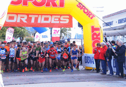 Sortida de la Mitja Marató de Sitges