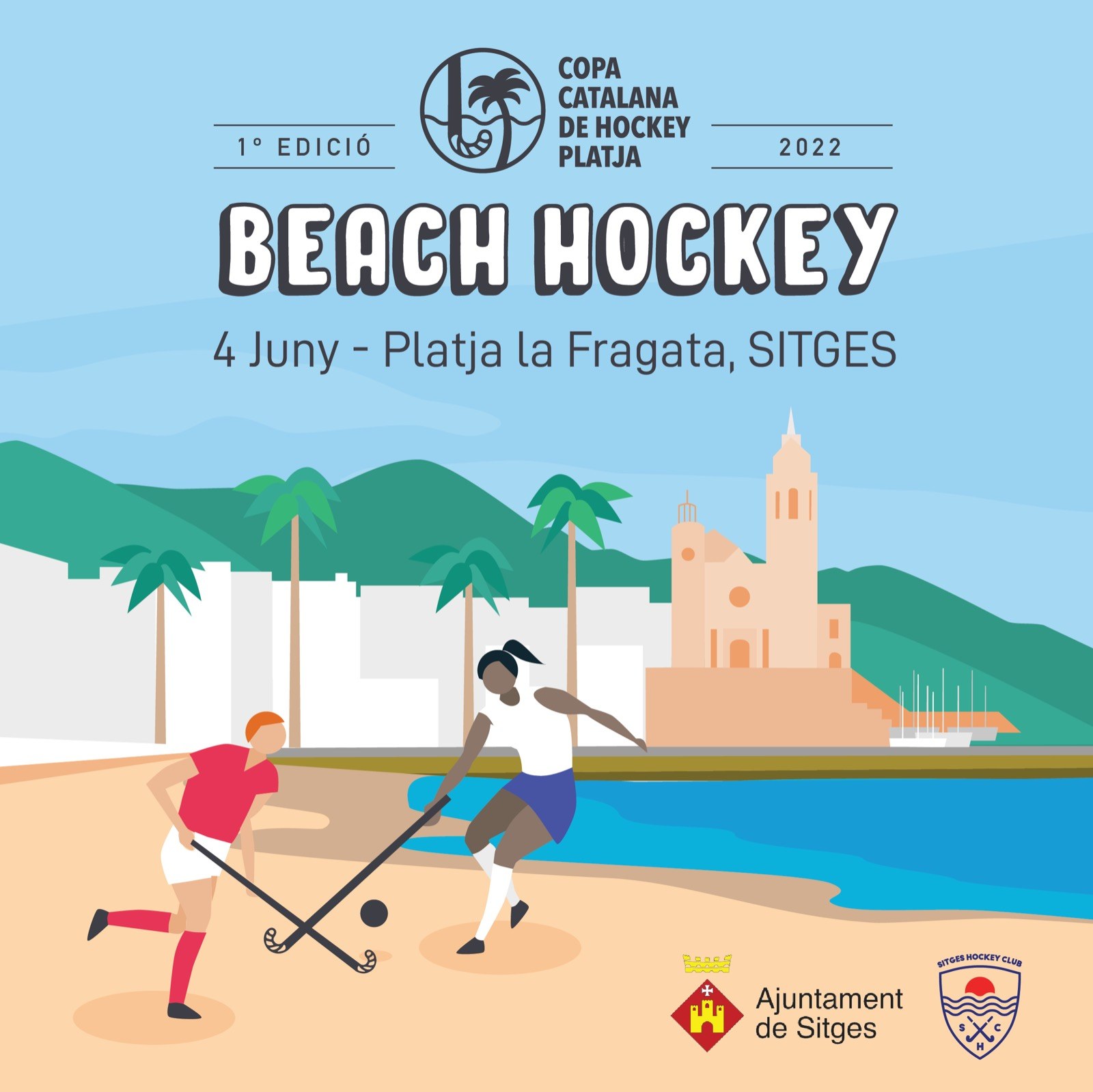 Sitges acull el 1r Torneig Hoquei Platja, aquest dissabte a la Fragata