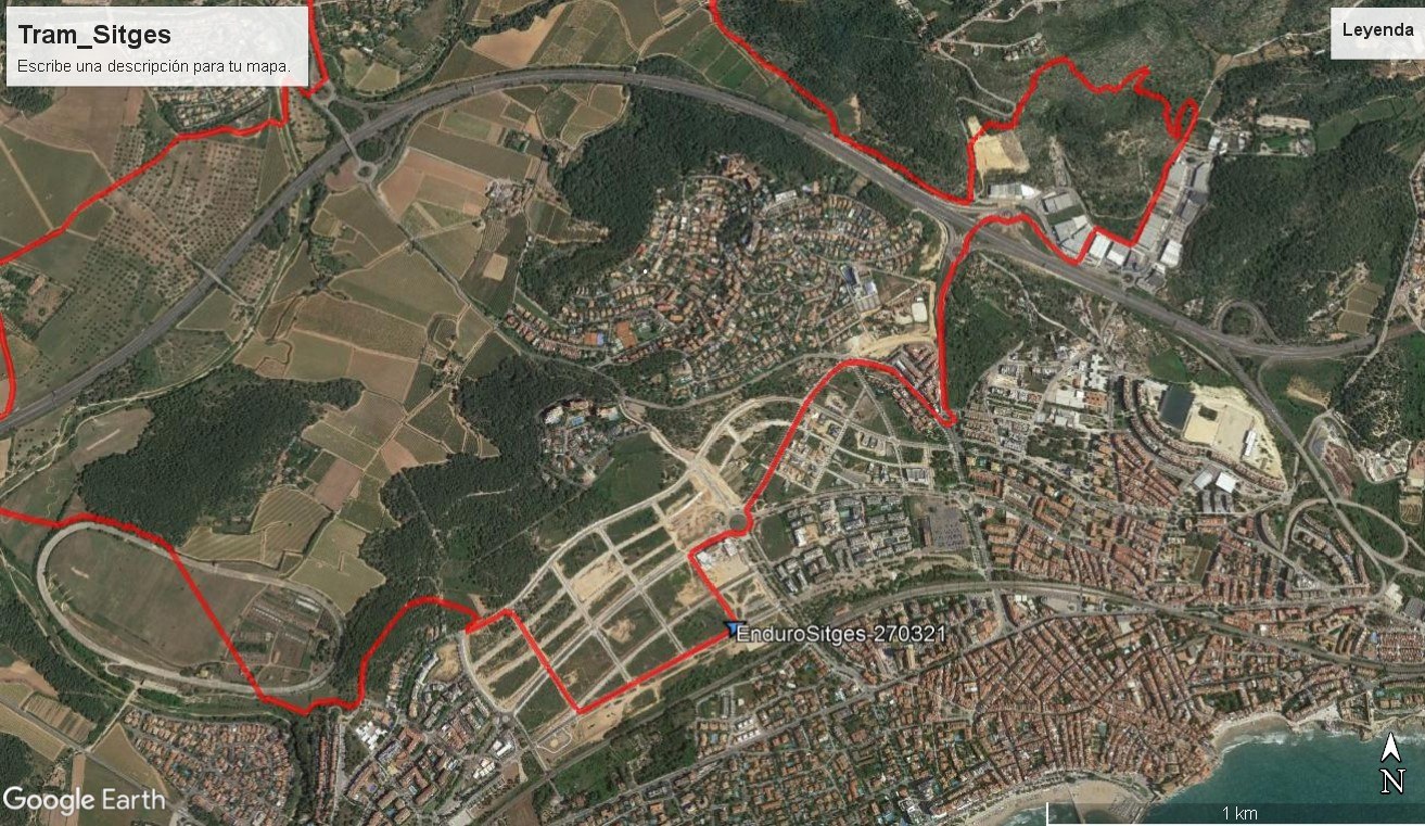 Sitges acull una prova motociclista del campionat d’Espanya d’Enduro