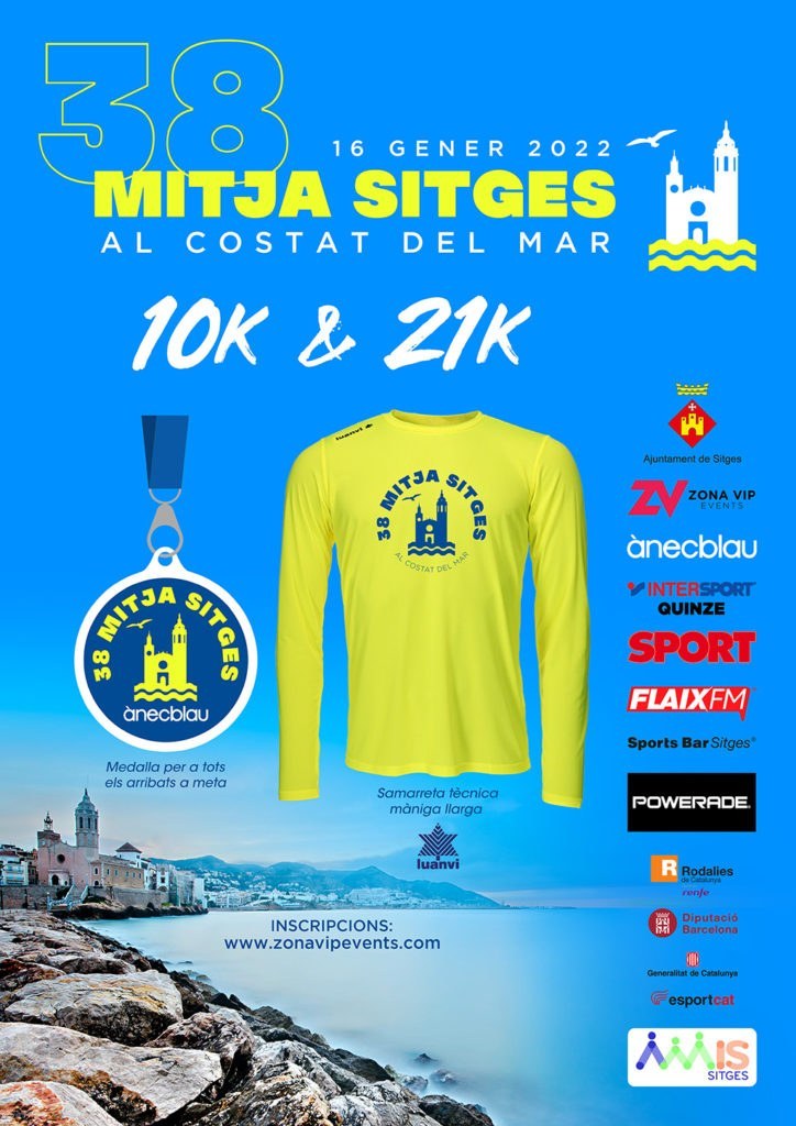 Torna la Mitja Marató i el Quart de Marató de Sitges i ja està oberta la inscripció