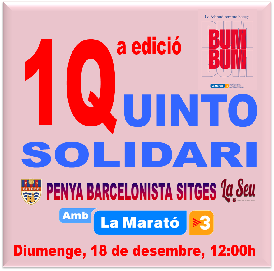 Quinto solidari per La Marató de TV3