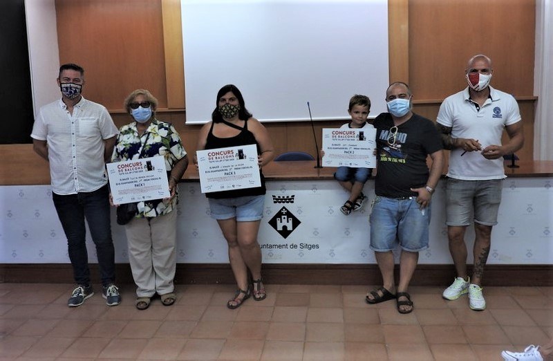 ‘Punt de trobada familiar’ guanyador del Concurs de Balcons de Festa Major