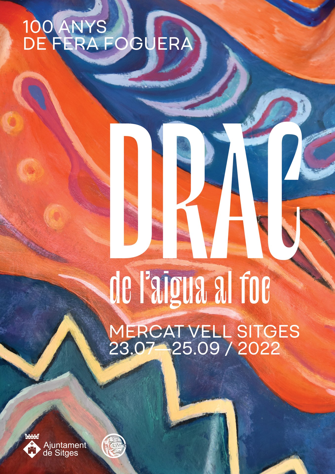 Continuen els actes del centenari del Drac de Sitges amb la mostra ‘Drac, de l’aigua al foc. 100 anys de Fera Foguera’