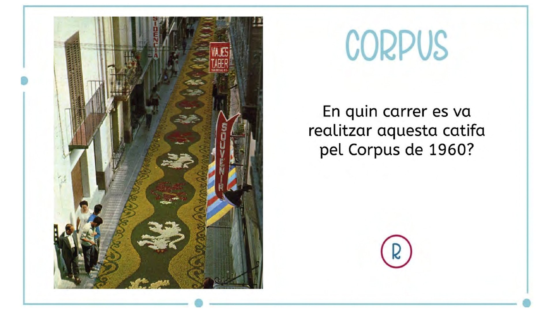 El Corpus estrenarà el Joc de les Festes