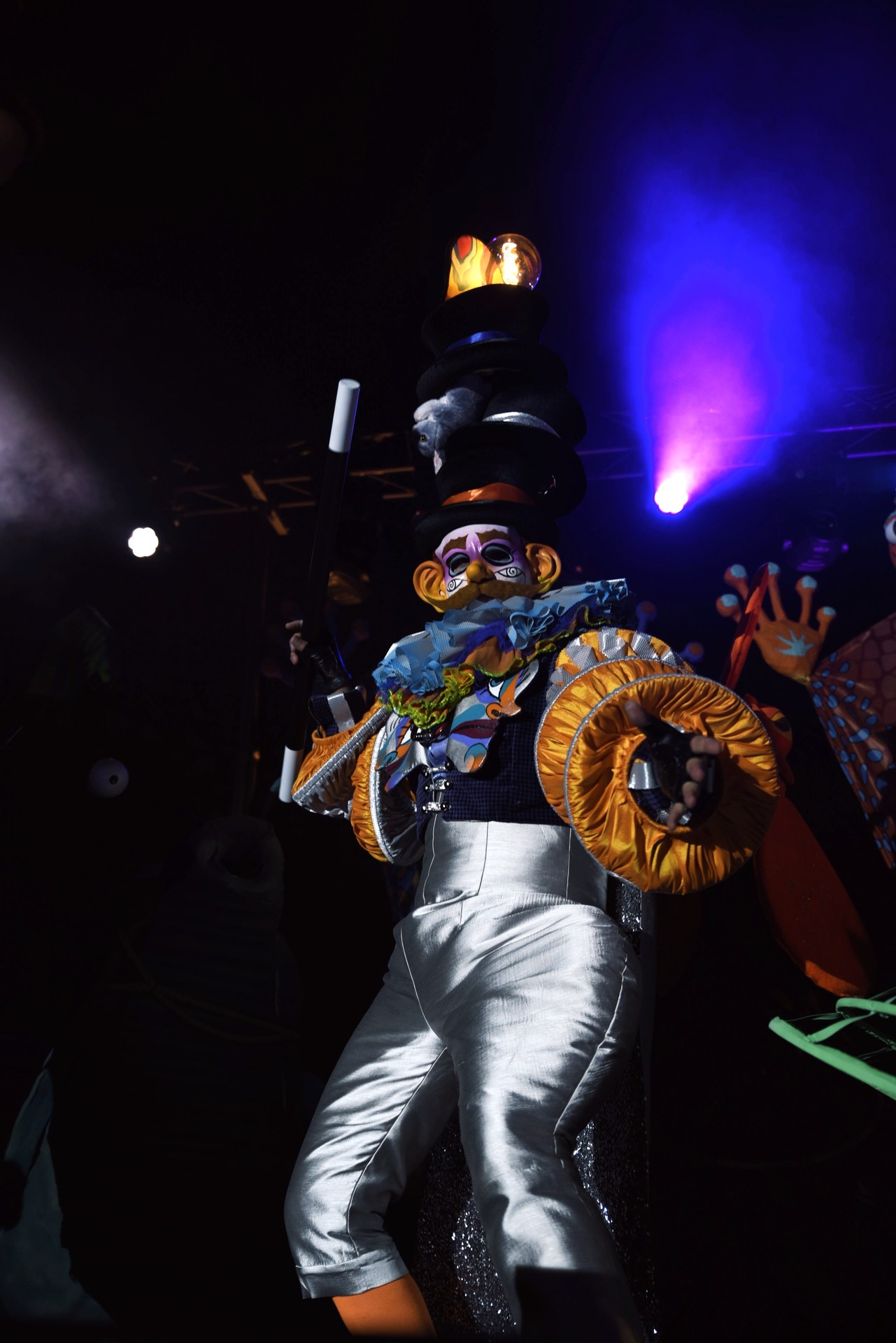 El Rei Carnestoltes Big Mag Cigalupi ja regna al Carnaval de Sitges