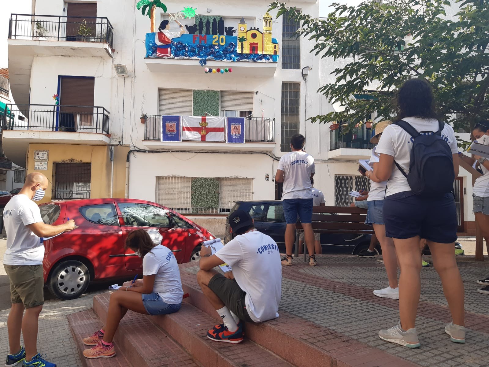 La Comissió de Festa Major recorrerà al voltant de 20 quilòmetres per visitar els balcons participants en el concurs