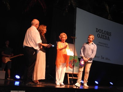 Dolors Ojeda, la pendonista de Santa Tecla.JPG