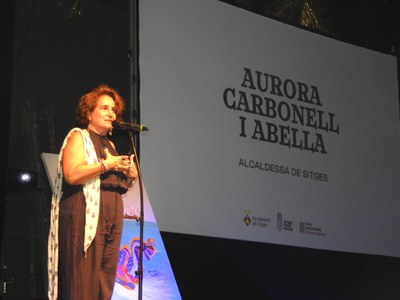 L'alcaldessa Aurora Carbonell.JPG