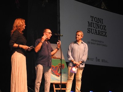 Toni Muñoz, pendonista de Sant Bartomeu.JPG