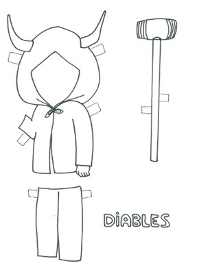 Diable vestit retallable