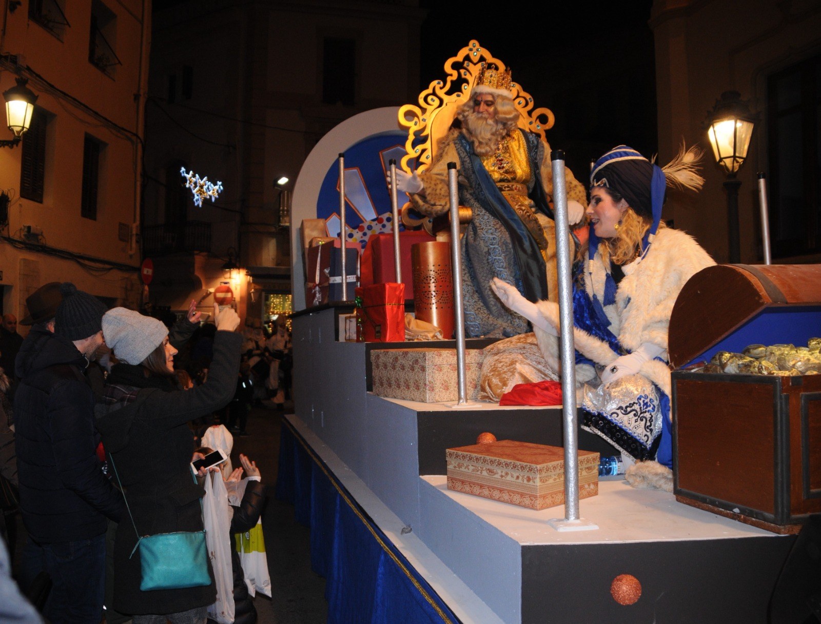 Imatge de la Cavalcada de Reis (5 de gener de 2021)