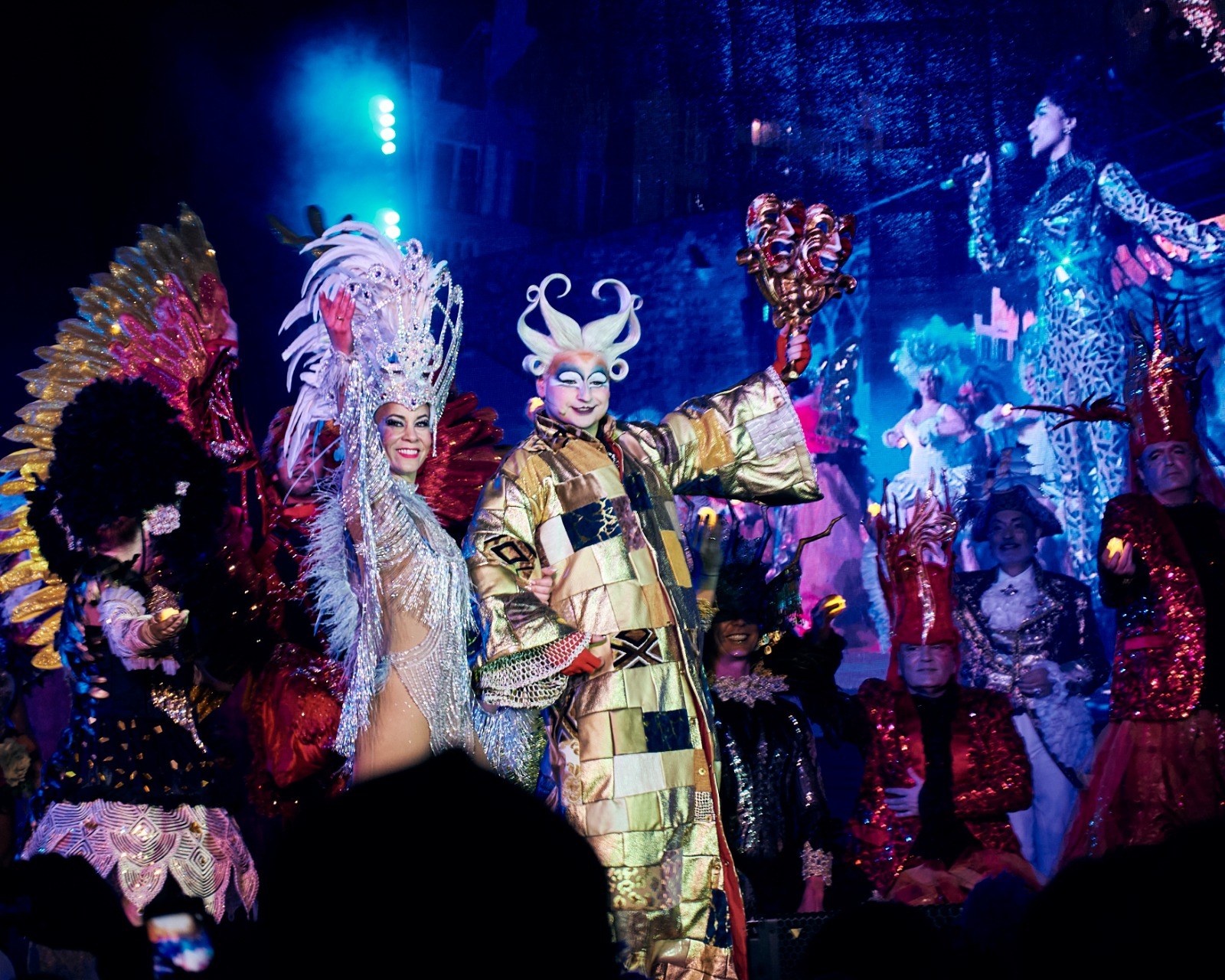 Sa Majestat Carnestoltes Operus Primus i la Reina del Carnaval ja regnen a Sitges