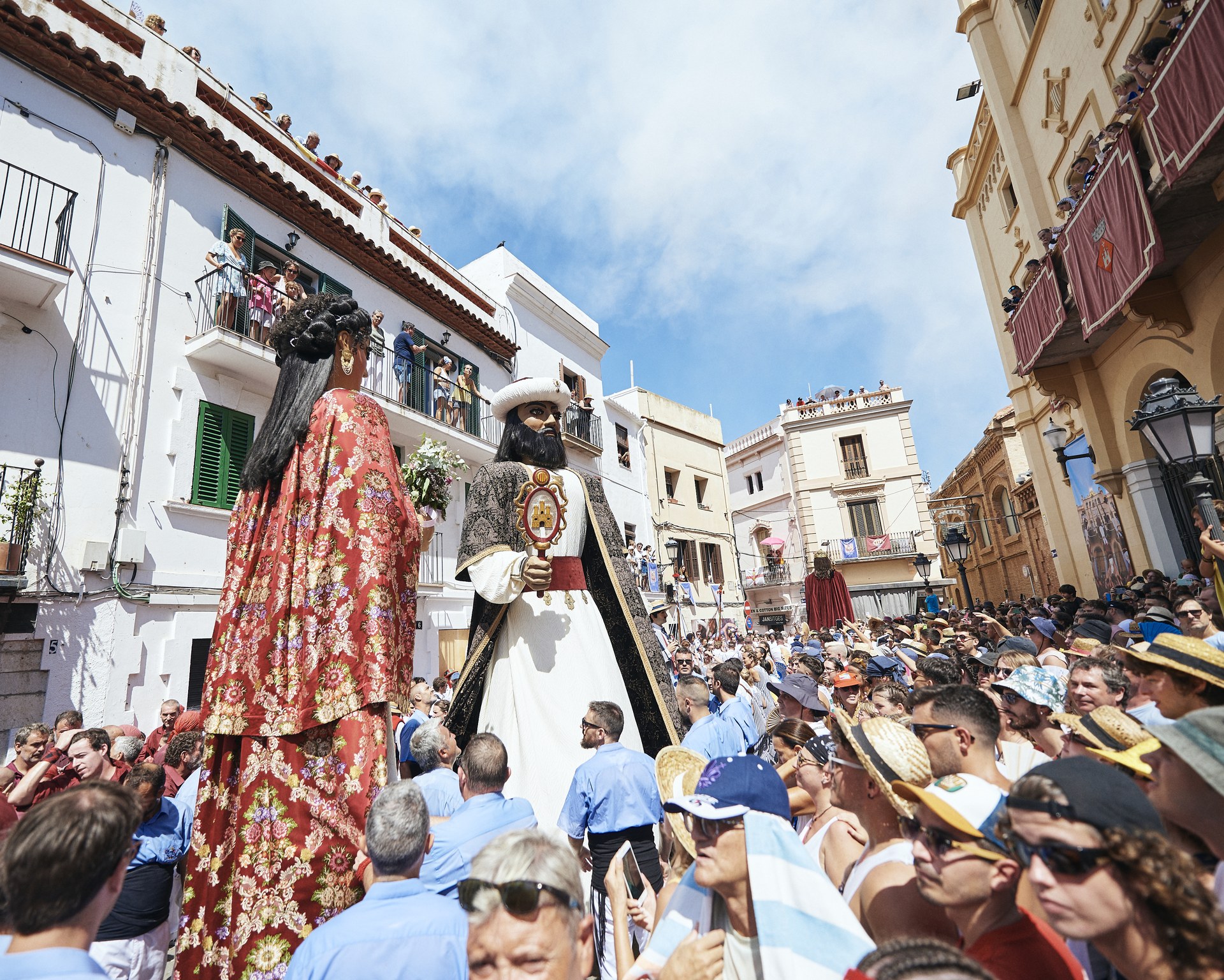 Sitges celebra el dia central de la Festa Major, per Sant Bartomeu