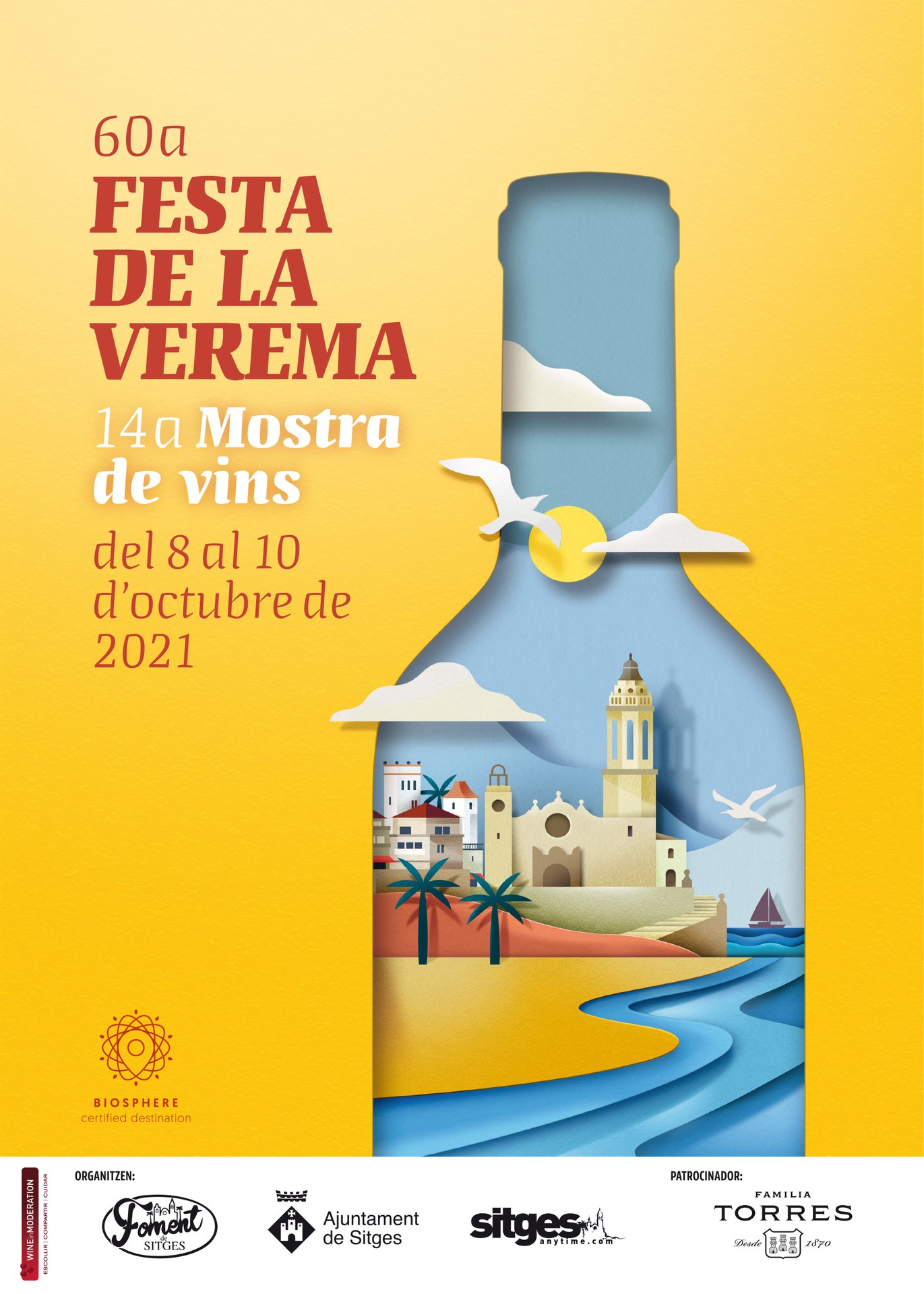 Sitges celebra la 60a Festa de la Verema i la 14a Mostra de Vins