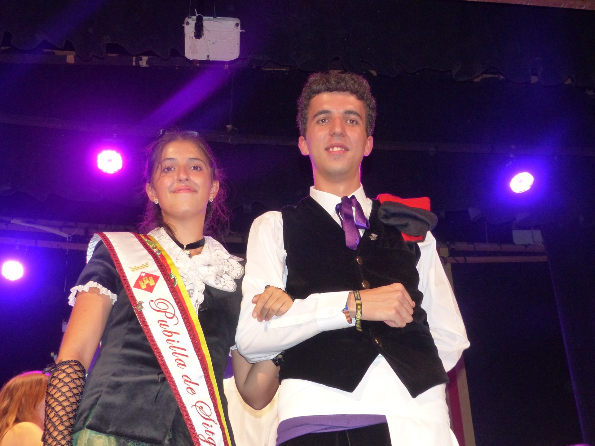 Vinyet Granda i Oleguer Arola, Pubilla i Hereu de Sitges 2023