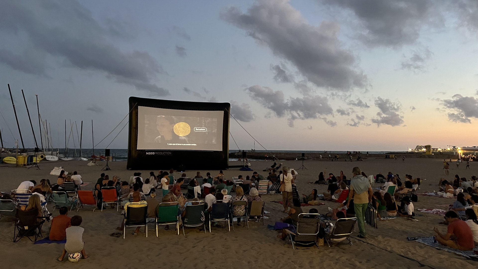 El cinema a la platja de la Fragata torna els dimecres de juliol