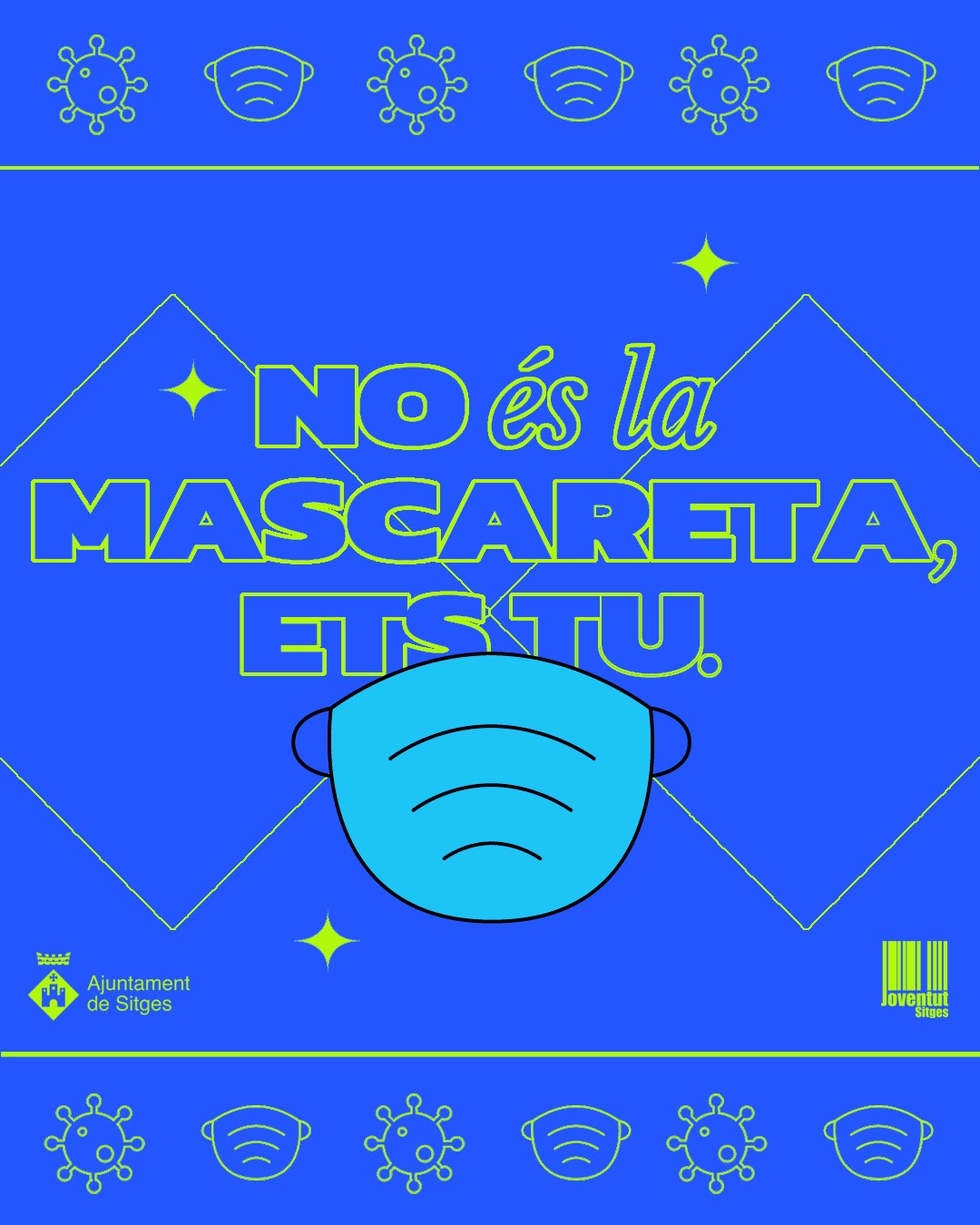 Els agents de convivència nocturn constaten l’ús majoritari de la mascareta obligatòria entre la ciutadania