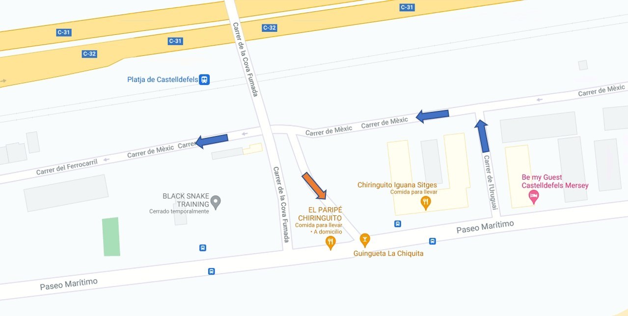 Canvis en la circulació al passeig de Castelldefels que poden afectar el veïnat de Les Botigues