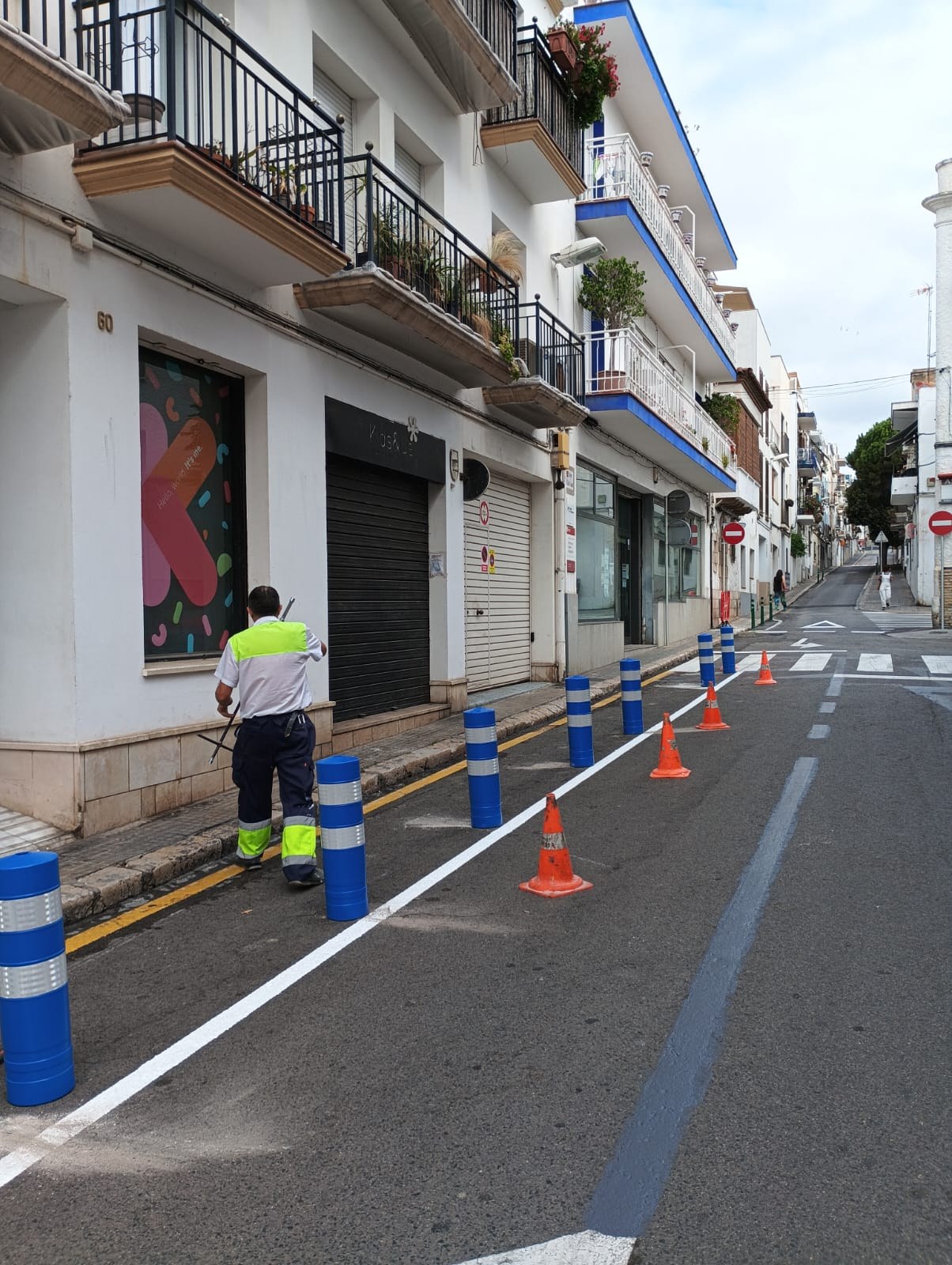 El carrer de Rafel Llopart millorarà la mobilitat i la seguretat viària