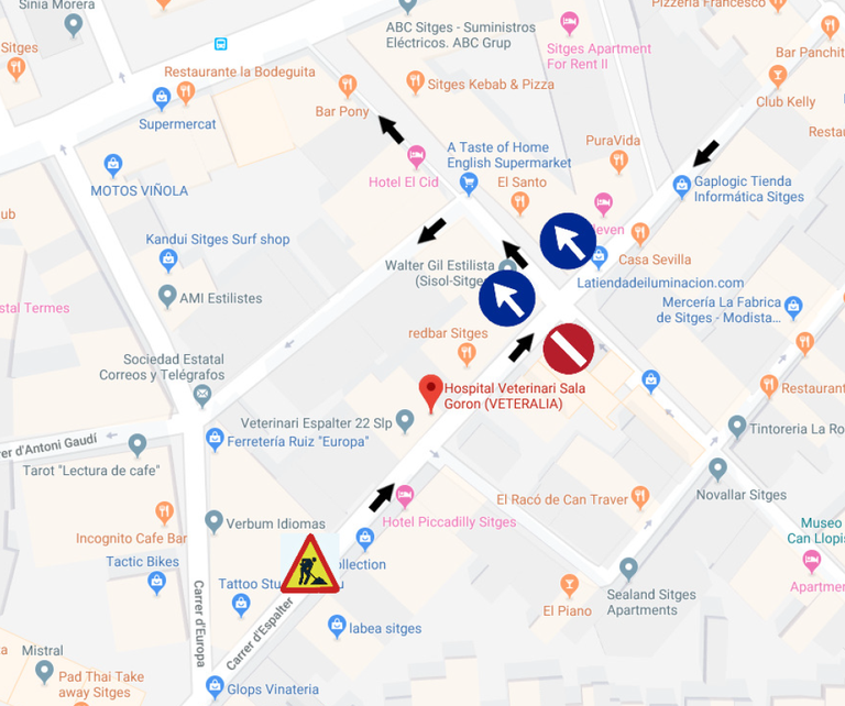 Es reprenen les obres del carrer Espalter