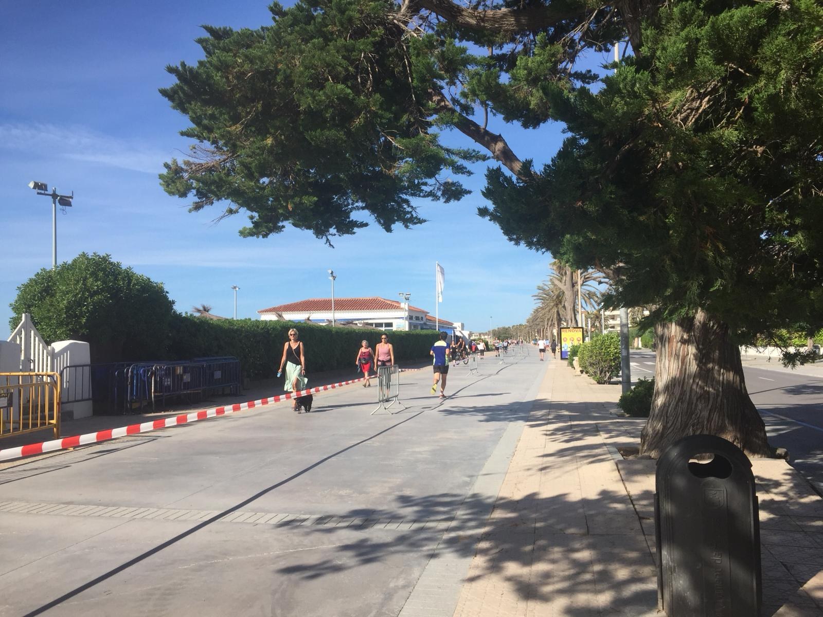 L’Ajuntament aplica noves mesures de mobilitat al passeig per regular el trànsit de persones i vehicles