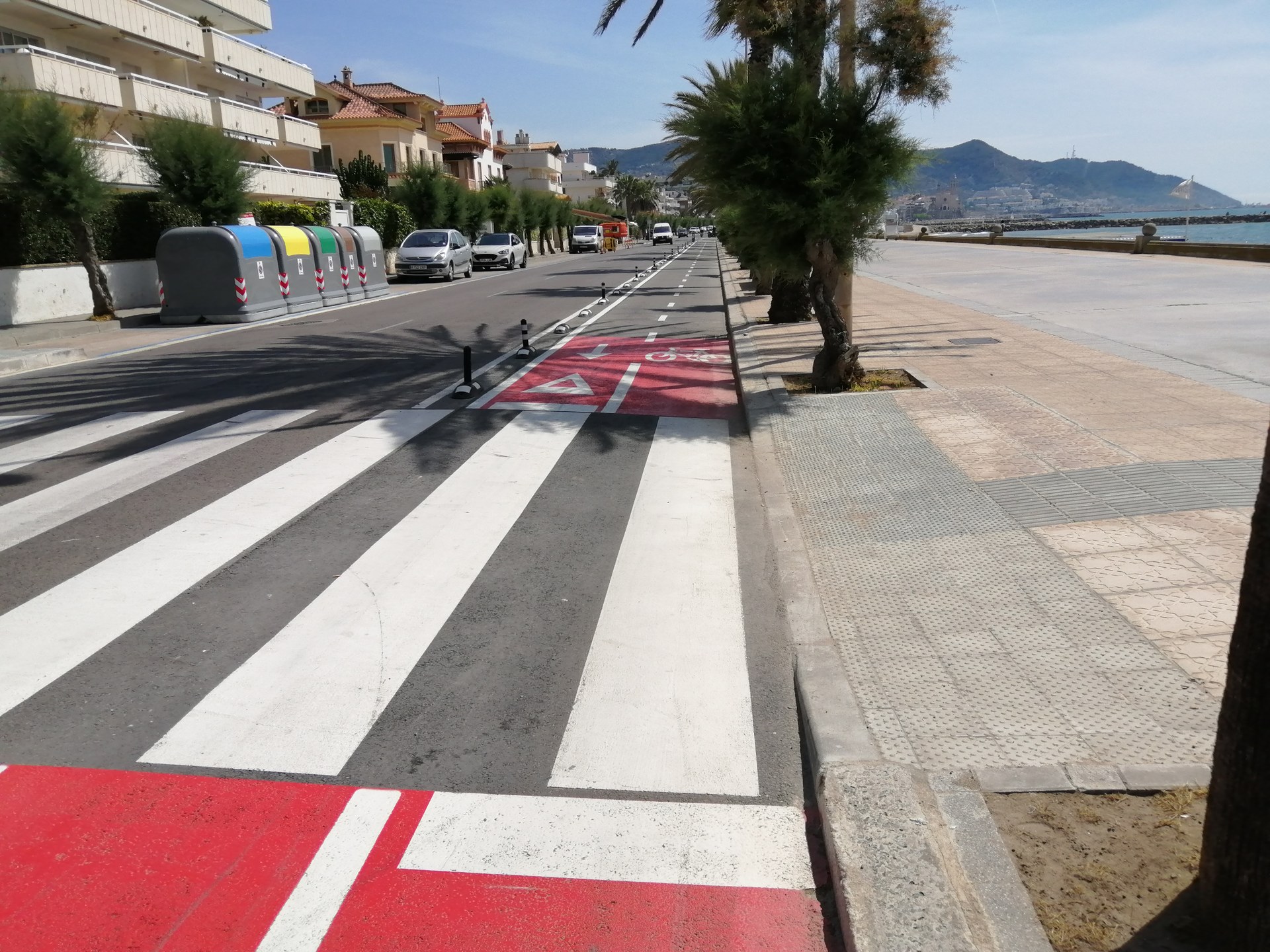 L’Ajuntament continua amb l’adaptació dels passos de vianants