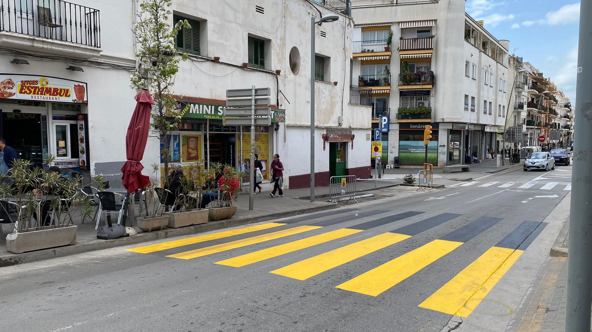L’Ajuntament treballa amb mesures alternatives en mobilitat i recollida de residus a la cruïlla del Passeig de Vilafranca i Artur Carbonell a causa de les obres en un immoble privat