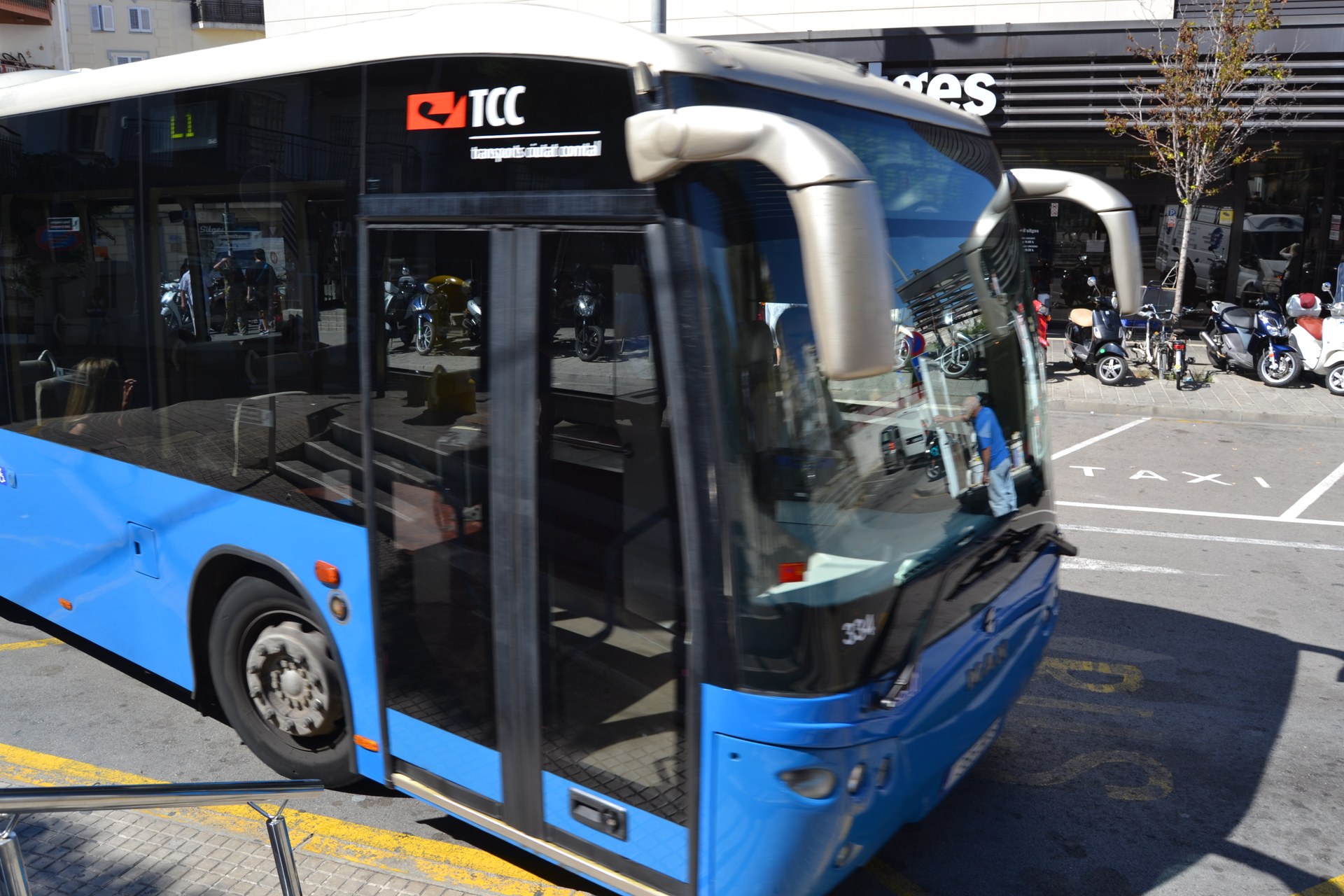 L’ús del bus urbà cau un 47% a Sitges durant el 2020, a causa de la COVID19