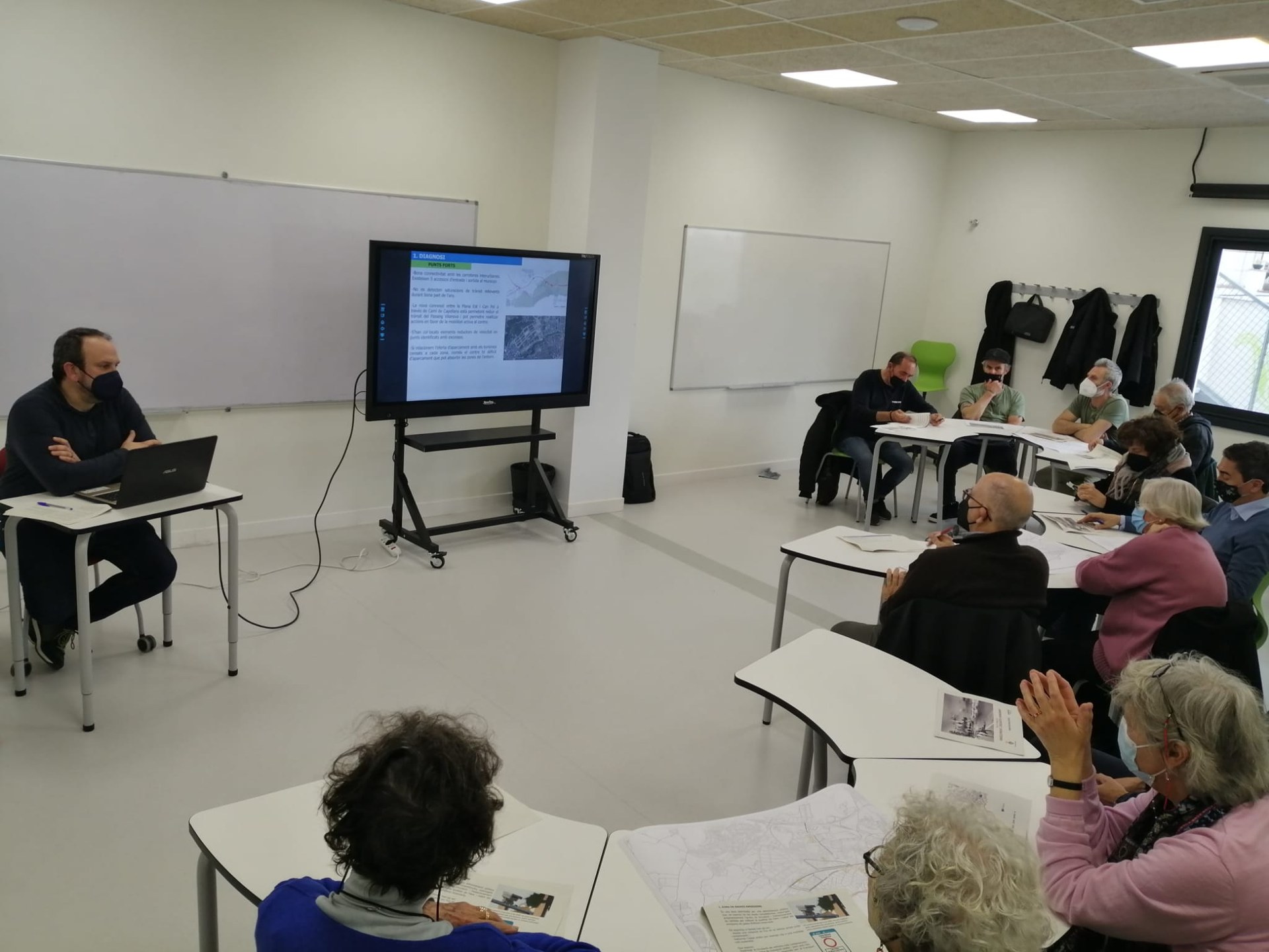 La circulació i l’aparcament a Sitges, a debat a les jornades del Pla de mobilitat
