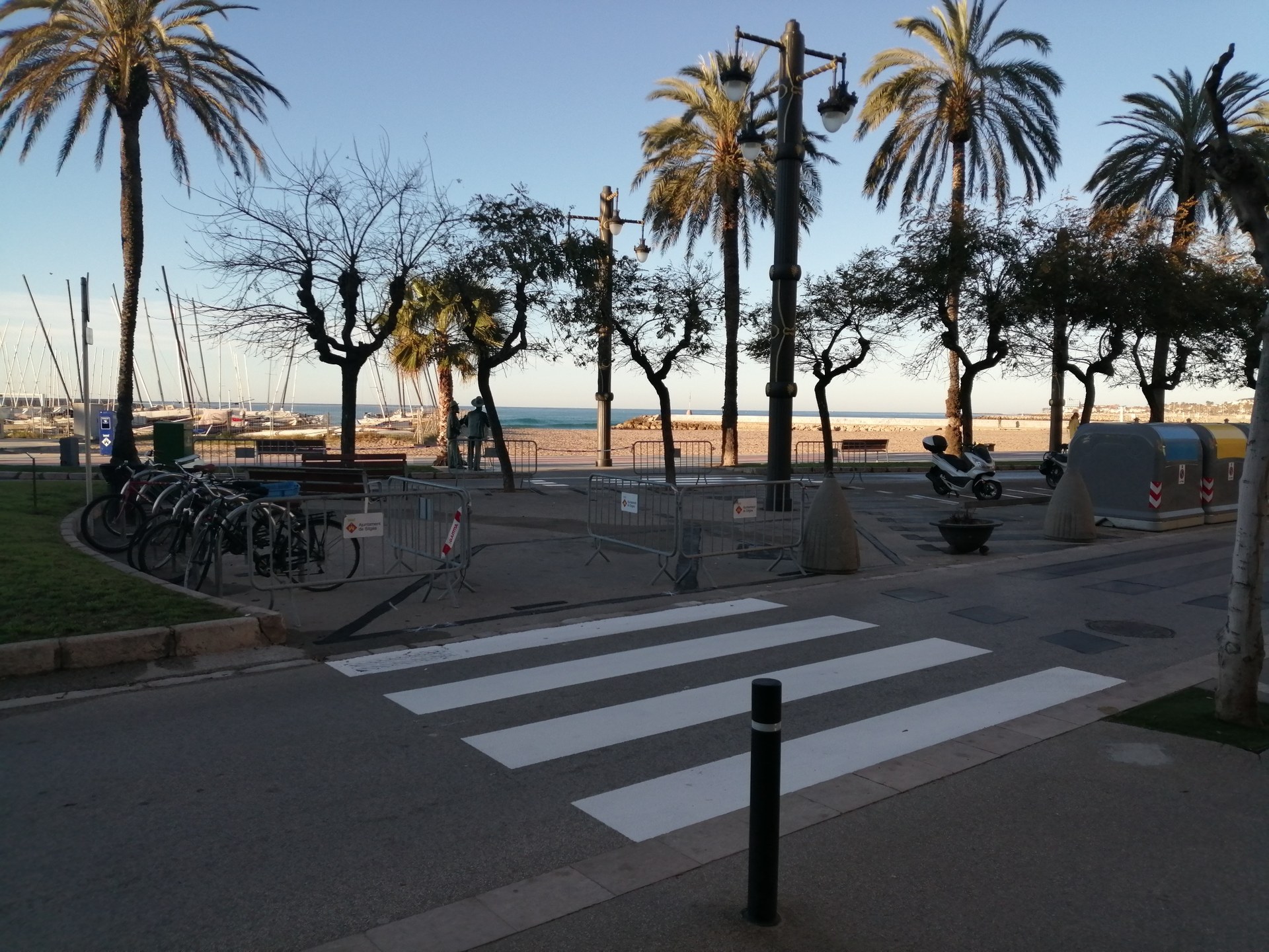 La Fragata estrenarà una reordenació de la mobilitat amb un espai de descans