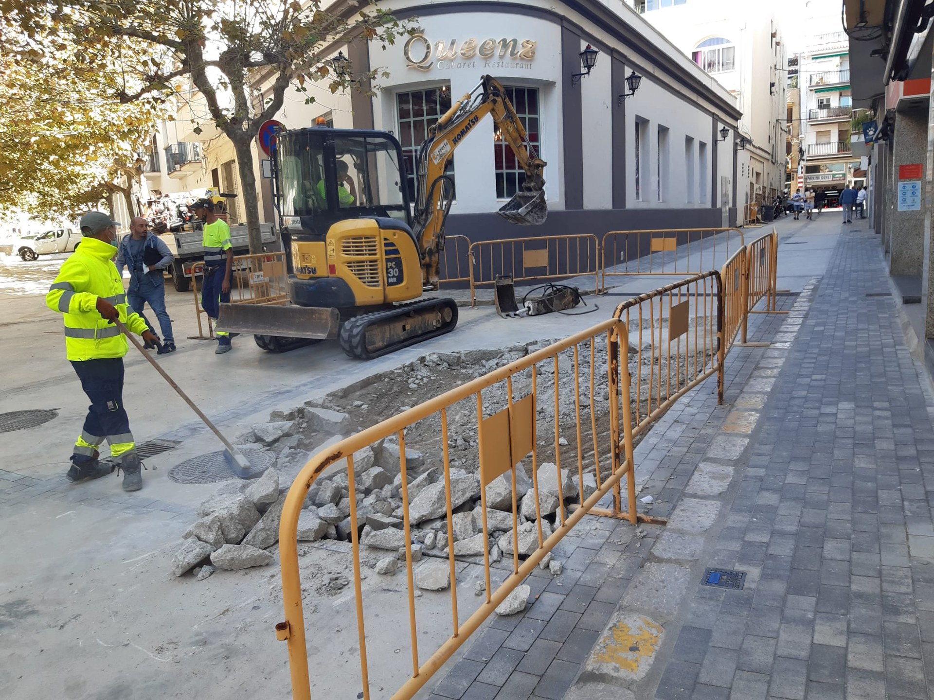Un tram del carrer Espalter quedarà tallat a la circulació fins divendres a causa d’uns treballs de reparació
