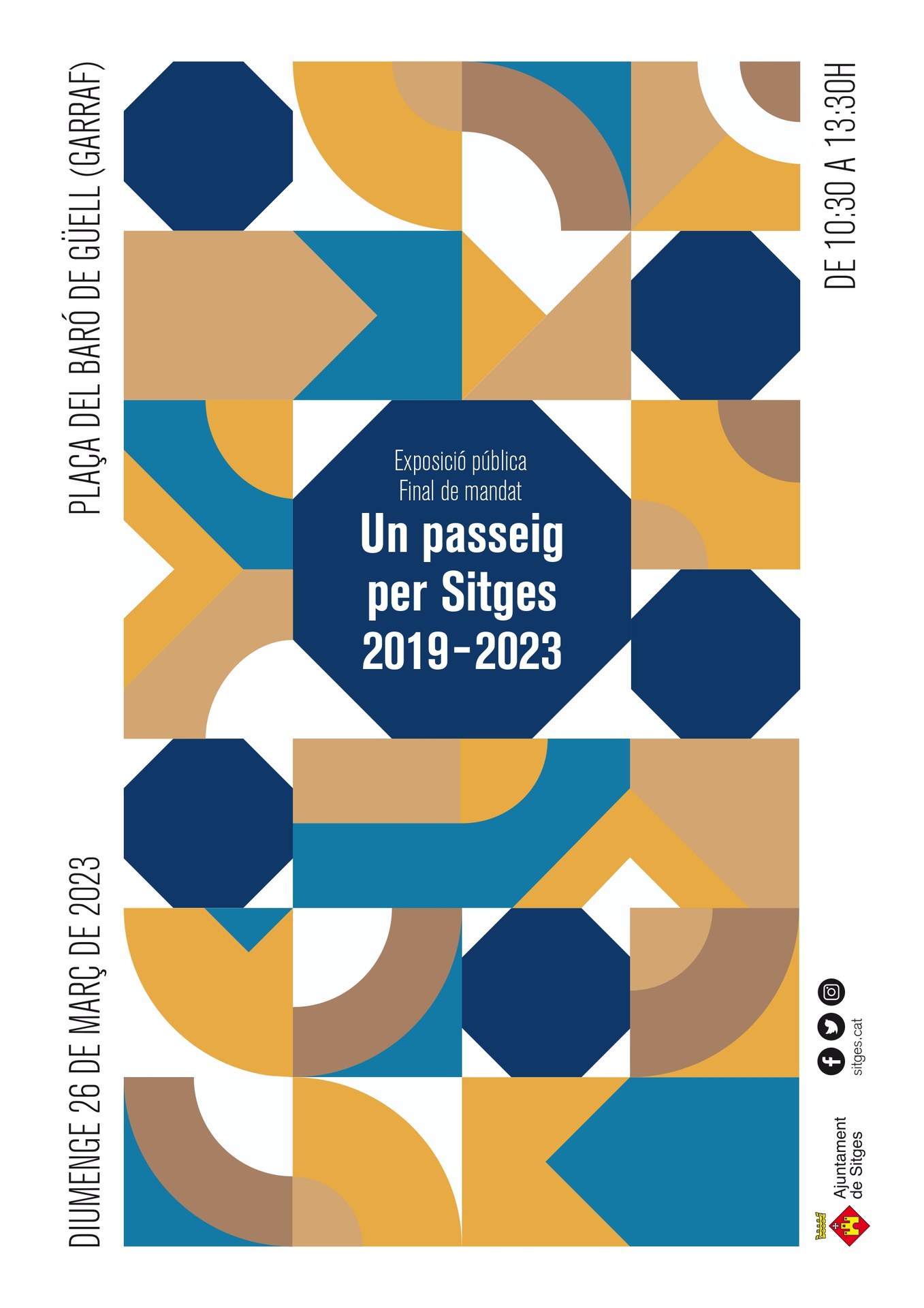 L’exposició pública ‘Un passeig per Sitges 2019-2023’ arriba a Garraf, aquest diumenge