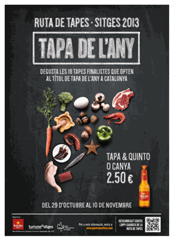Ruta de les Tapes Sitges 2013