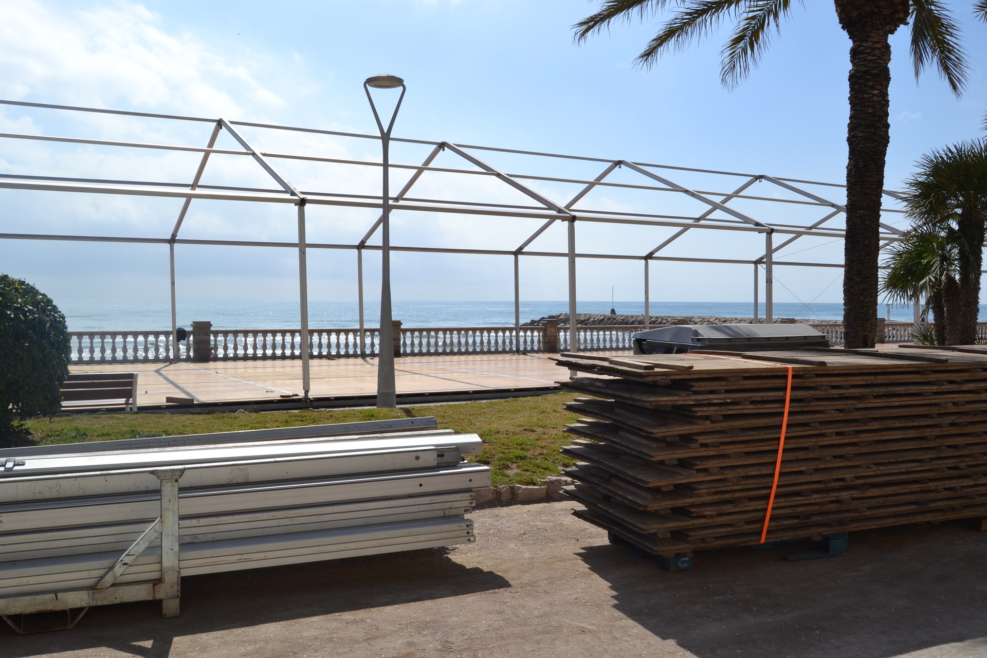 L'envelat al passeig acollirà tres dels grans esdeveniments amb major projecció de la vila
