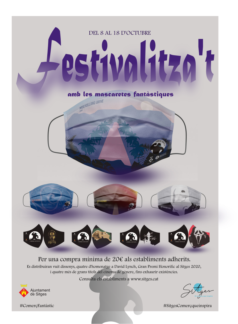 El comerç local distribuirà entre els seus clients mascaretes fantàstiques del 8 al 18 d’octubre