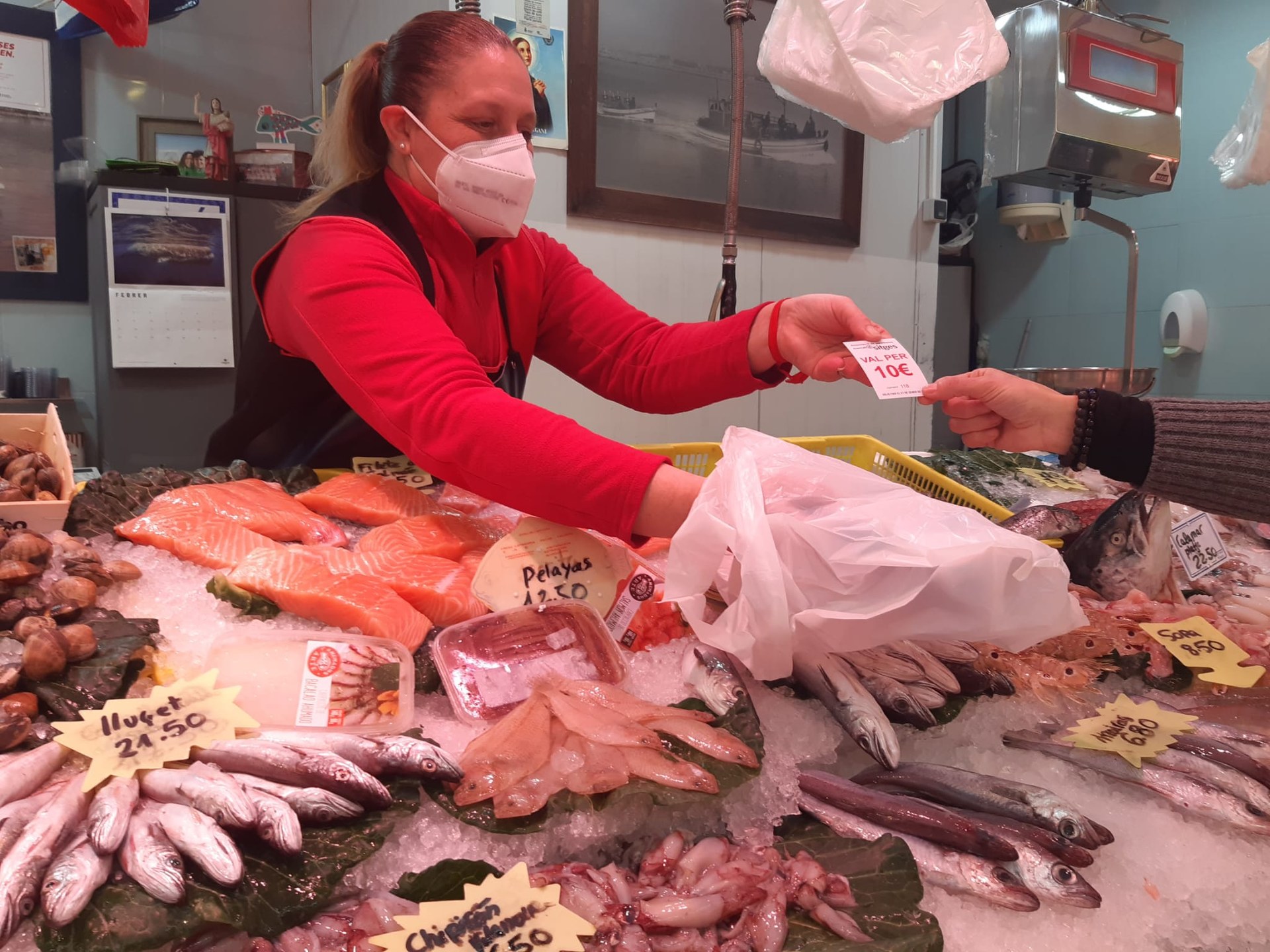 El Mercat Municipal de Sitges col·labora amb les entitats socials amb projectes solidaris