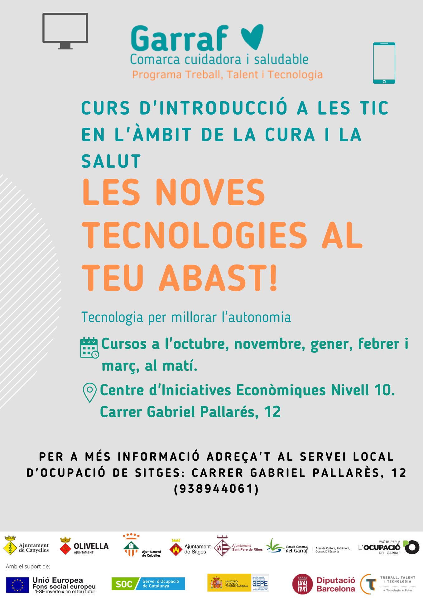 El Nivell 10 acull un nou programa  formatiu d’introducció a les TIC